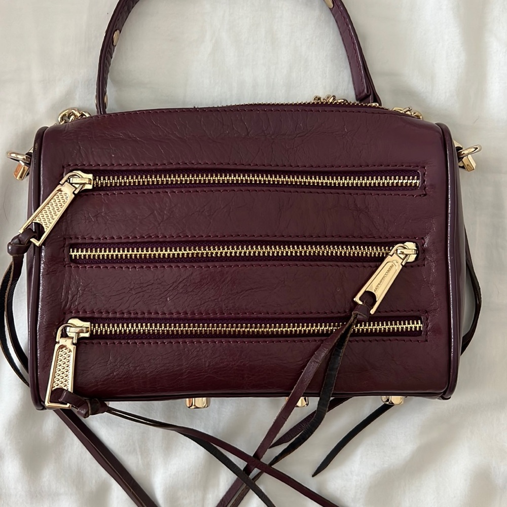 Rebecca Minkoff Burgundy Crossbody Bag